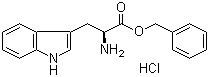 L-色氨酸苄酯盐酸盐分子结构 (CAS 35858-81-2)