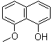 结构式 CAS# 3588-75-8, 8-甲氧基-1-萘酚