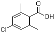 4-Chloro-2,6-dimethylbenzoic acid molecular structure (CAS 35887-72-0)
