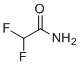 2,2-二氟乙酰胺分子结构 (CAS 359-38-6)