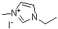 structure of CAS# 35935-34-3, 1-Ethyl-3-methylimidazolium iodide