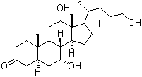 structure of CAS# 359436-56-9, 3-Ketopetromyzonol;(5a,7a,12a)-7,12,24-Trihydroxycholan-3-one