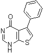 5-Phenylthieno[2,3-d]pyrimidin-4(1H)-one molecular structure (CAS 35978-39-3)