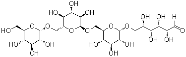 异麦芽四糖分子结构 (CAS 35997-20-7)