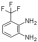 structure of CAS# 360-60-1, 1,2-Diamino-3-(trifluoromethyl)benzene;3-(Trifluoromethyl)-1,2-phenylenediamine; 3-(Trifluoromethyl)-o-phenylenediamine; 3-Trifluoromethylbenzene-1,2-diamine; NSC 402995