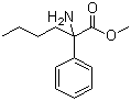 2-Amino-2-phenylhexanoic acid methyl ester molecular structure (CAS 360074-85-7)