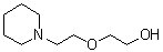 2-[2-(1-Piperidinyl)ethoxy]ethanol molecular structure (CAS 3603-43-8)