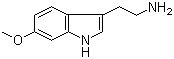 6-甲氧基色胺分子结构 (CAS 3610-36-4)