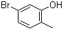 structure of CAS# 36138-76-8, 5-Bromo-2-methylphenol