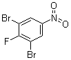 1,3-二溴-2-氟-5-硝基苯分子结构 (CAS 361436-26-2)