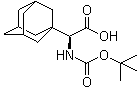 N-Boc-L-Adamantylglycine molecular structure (CAS 361441-97-6)