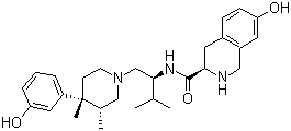 JDTic molecular structure (CAS 361444-66-8)