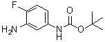tert-Butyl 3-amino-4-fluorophenylcarbamate molecular structure (CAS 361548-95-0)
