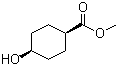 结构式 CAS# 3618-03-9, 顺式-4-羟基环己烷甲酸甲酯