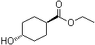 structure of CAS# 3618-04-0, trans-4-Hydroxycyclohexanecarboxylic acid ethyl ester;trans-Ethyl 4-hydroxycyclohexanecarboxylate