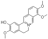 Columbamine molecular structure (CAS 3621-36-1)