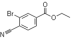 Ethyl 3-bromo-4-cyanobenzoate molecular structure (CAS 362527-61-5)