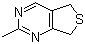 structure of CAS# 36267-71-7, 2-Methyl-5,7-dihydrothieno[3,4-d]pyrimidine;5,7-Dihydro-2-methylthieno[3,4-d]pyrimidine