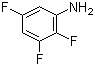 结构式 CAS# 363-80-4, 2,3,5-三氟苯胺