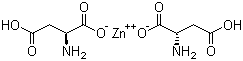Zinc dihydrogen di-L-aspartate molecular structure (CAS 36393-20-1)