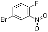 4-溴-1-氟-2-硝基苯分子结构 (CAS 364-73-8)