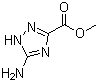 structure of CAS# 3641-14-3, Methyl 5-amino-1H-1,2,4-triazole-3-carboxylate