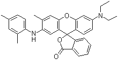 2-(2,4-Dimethylphenylamino)-3-methyl-6-diethylaminofluoran molecular structure (CAS 36431-22-8)
