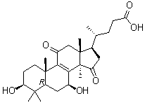 Lucidenic acid N molecular structure (CAS 364622-33-3)
