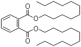 结构式 CAS# 3648-20-2, 1,2-苯二羧酸双十一烷基酯; 双十一烷基邻苯二甲酸酯