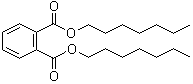 Phthalic acid diheptyl ester molecular structure (CAS 3648-21-3)