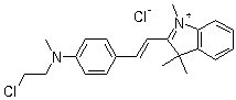 Basic Red 13 molecular structure (CAS 3648-36-0)