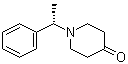 1-[(1S)-1-苯基乙基]-4-哌啶酮分子结构 (CAS 36482-37-8)
