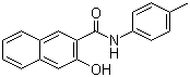 3-Hydroxy-N-(4-methylphenyl)naphthalene-2-carboxamide molecular structure (CAS 3651-62-5)