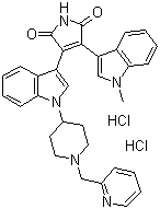 LY-317615 dihydrochloride molecular structure (CAS 365253-37-8)
