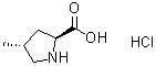 (4R)-4-Methyl-L-proline hydrochloride molecular structure (CAS 365280-18-8)