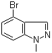 结构式 CAS# 365427-30-1, 4-溴-1-甲基吲唑