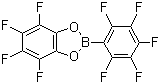 4,5,6,7-Tetrafluoro-2-(2,3,4,5,6-pentafluorophenyl)-1,3,2-benzodioxaborole molecular structure (CAS 365458-36-2)