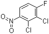 结构式 CAS# 36556-51-1, 2,3-二氯-4-氟硝基苯