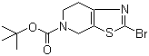 tert-Butyl 2-bromo-6,7-dihydrothiazolo[5,4-c]pyridine-5(4H)-carboxylate molecular structure (CAS 365996-06-1)