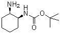 结构式 CAS# 365996-30-1, ((1S,2R)-2-氨基环己基)氨基甲酸叔丁酯