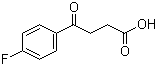 结构式 CAS# 366-77-8, 3-(4-氟苯甲酰)丙酸