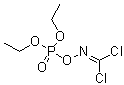 [(Diethoxyphosphinyl)oxy]carbonimidic dichloride molecular structure (CAS 36613-73-7)