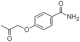 4-(2-Oxopropoxy)benzamide molecular structure (CAS 36616-19-0)