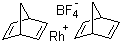 Bis(norbornadiene)rhodium(I) tetrafluoroborate molecular structure (CAS 36620-11-8)