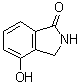 2,3-Dihydro-4-hydroxy-1H-isoindol-1-one molecular structure (CAS 366453-21-6)