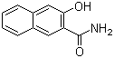 结构式 CAS# 3665-51-8, 2-羟基-3-萘甲酰胺