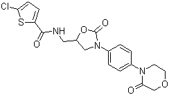 利伐沙班分子结构 (CAS 366789-02-8)