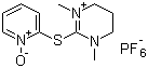 S-(1-Oxo-2-pyridyl)thio-1,3-dimethylpropyleneuronium hexafluorophosphate molecular structure (CAS 366821-62-7)