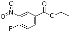 Ethyl 4-fluoro-3-nitrobenzoate molecular structure (CAS 367-80-6)