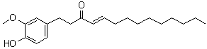 结构式 CAS# 36752-54-2, [10]-姜烯酚